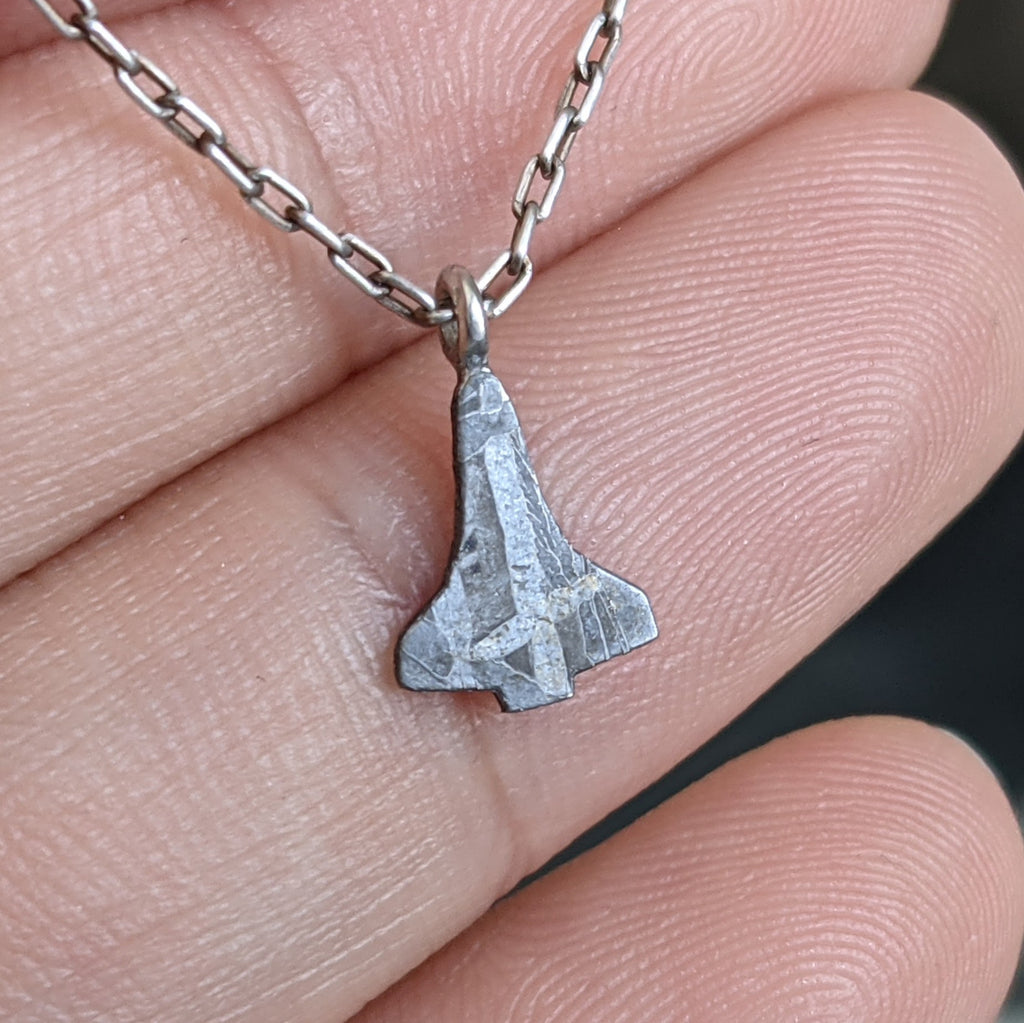 Meteorite Space Shuttle necklace