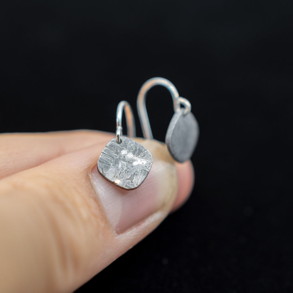 Small Bennu meteorite earrings