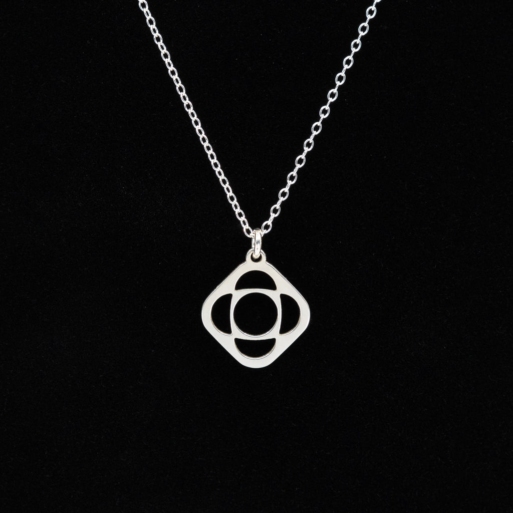 Psyche sterling silver necklace