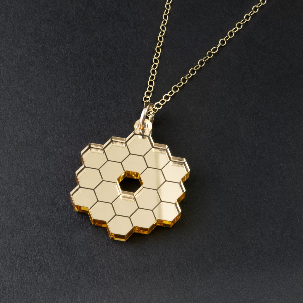 James Webb Space Telescope pendant necklace