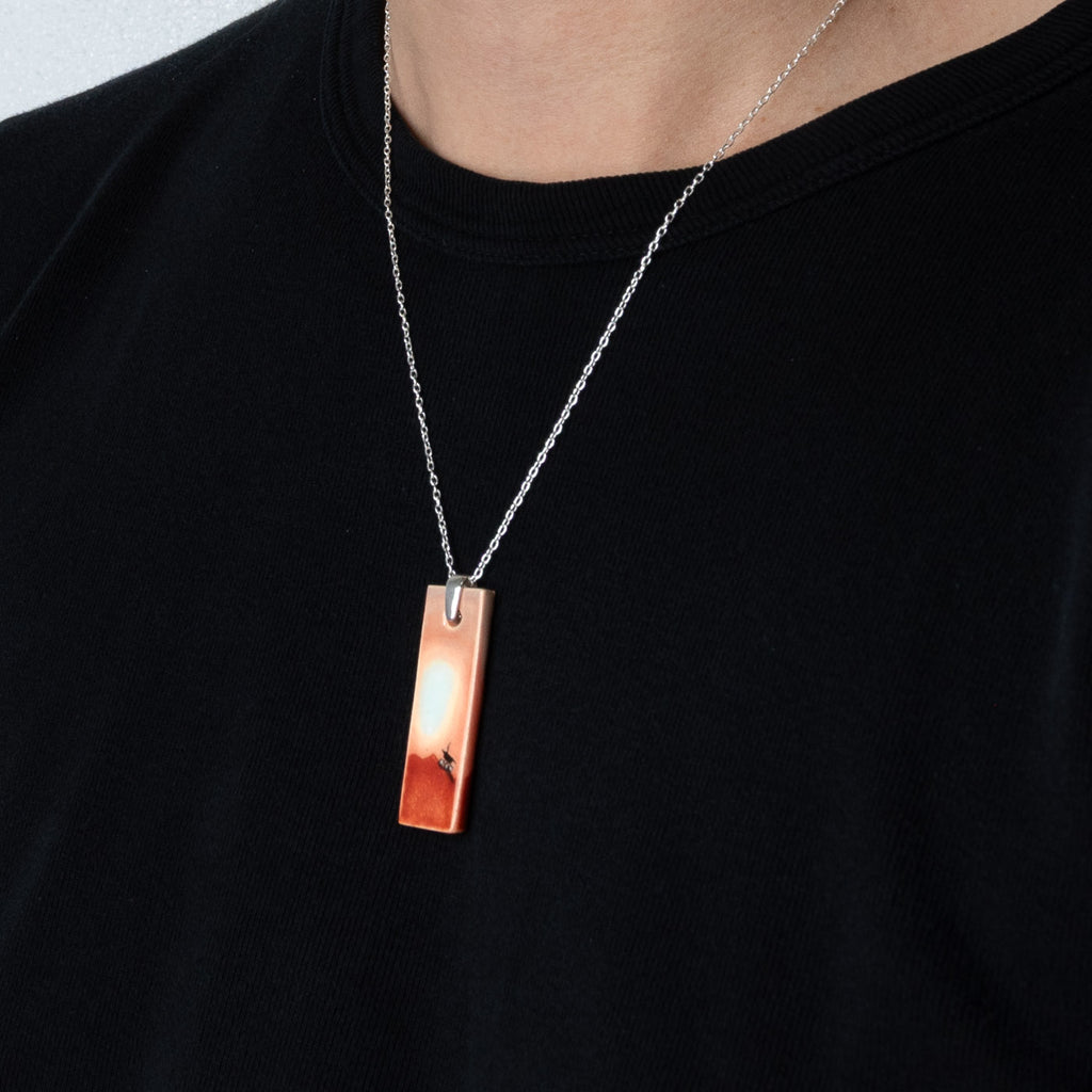 AH Sojourner rover ceramic necklace
