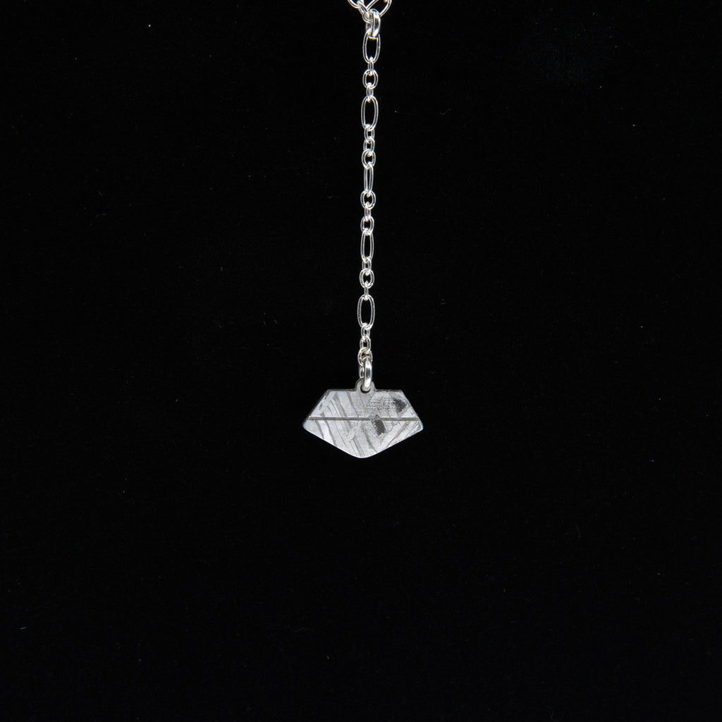 OSIRIS-REx capsule meteorite pendant necklace