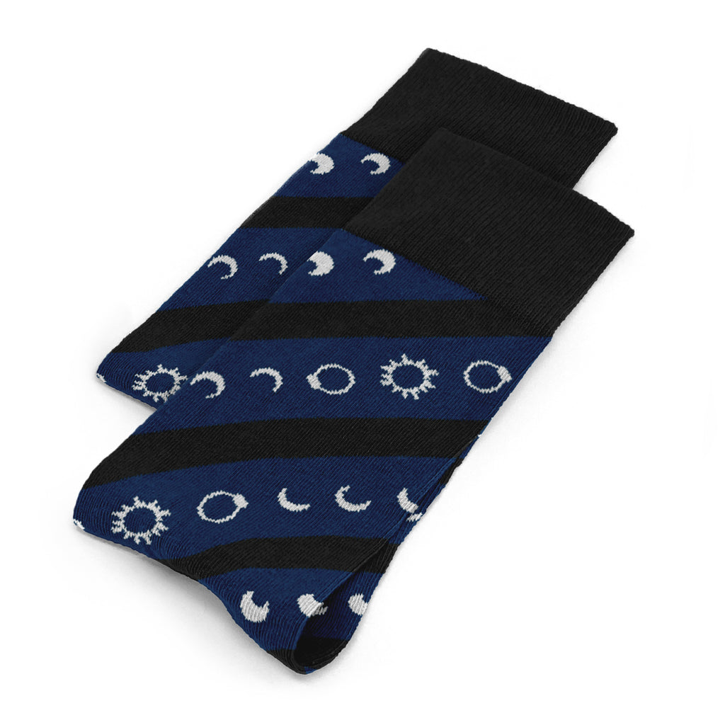 Totality Awesome Eclipse Socks