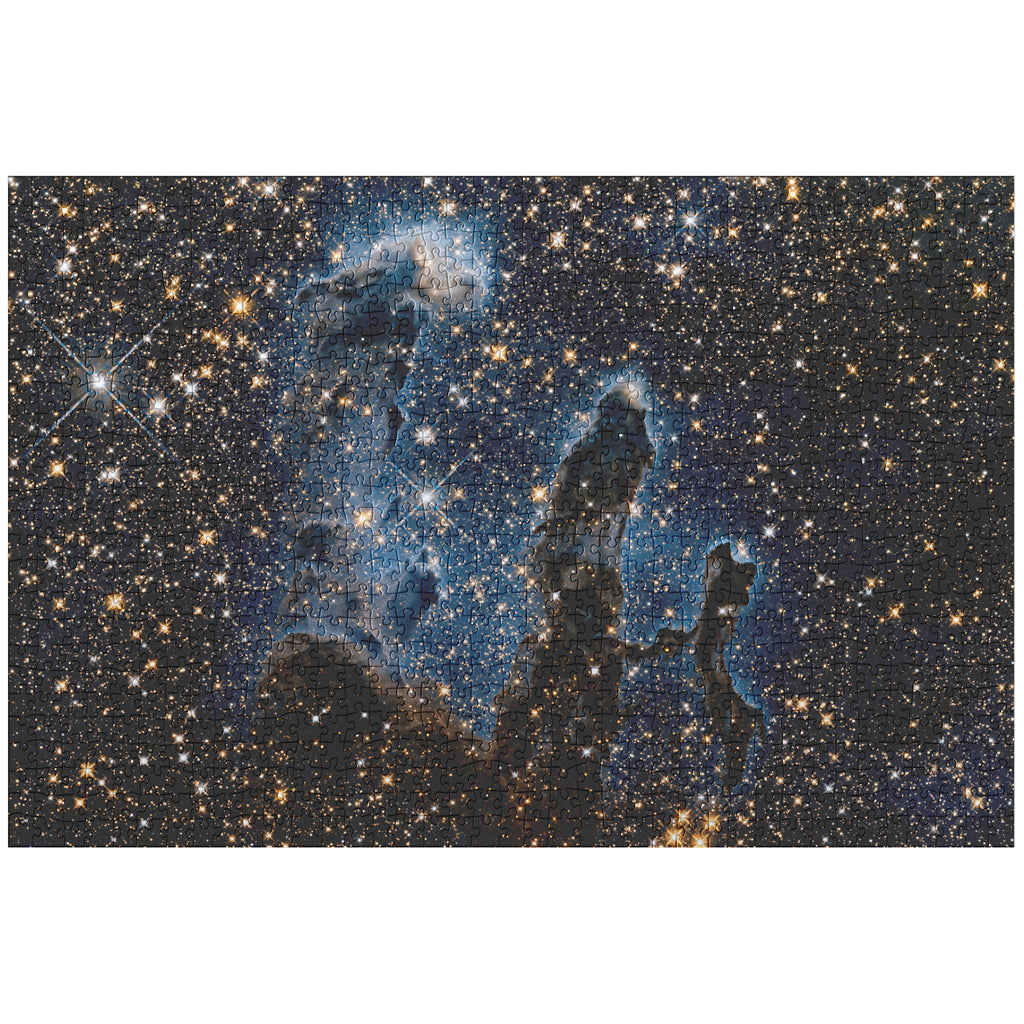Eagle Nebula's Pillars of Creation IR puzzle - 1000 pieces