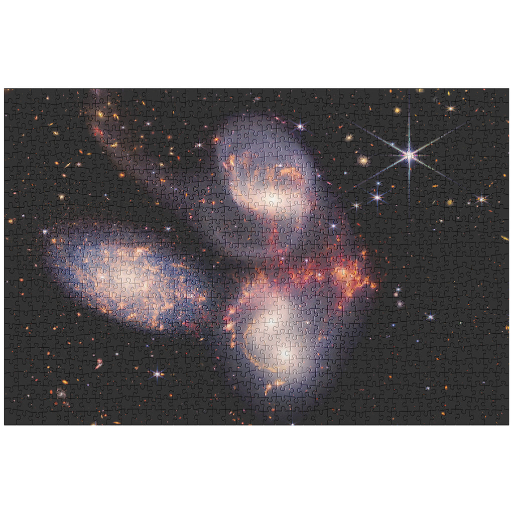 JWST Stephan's Quintet Galaxies puzzle - 1000 pieces