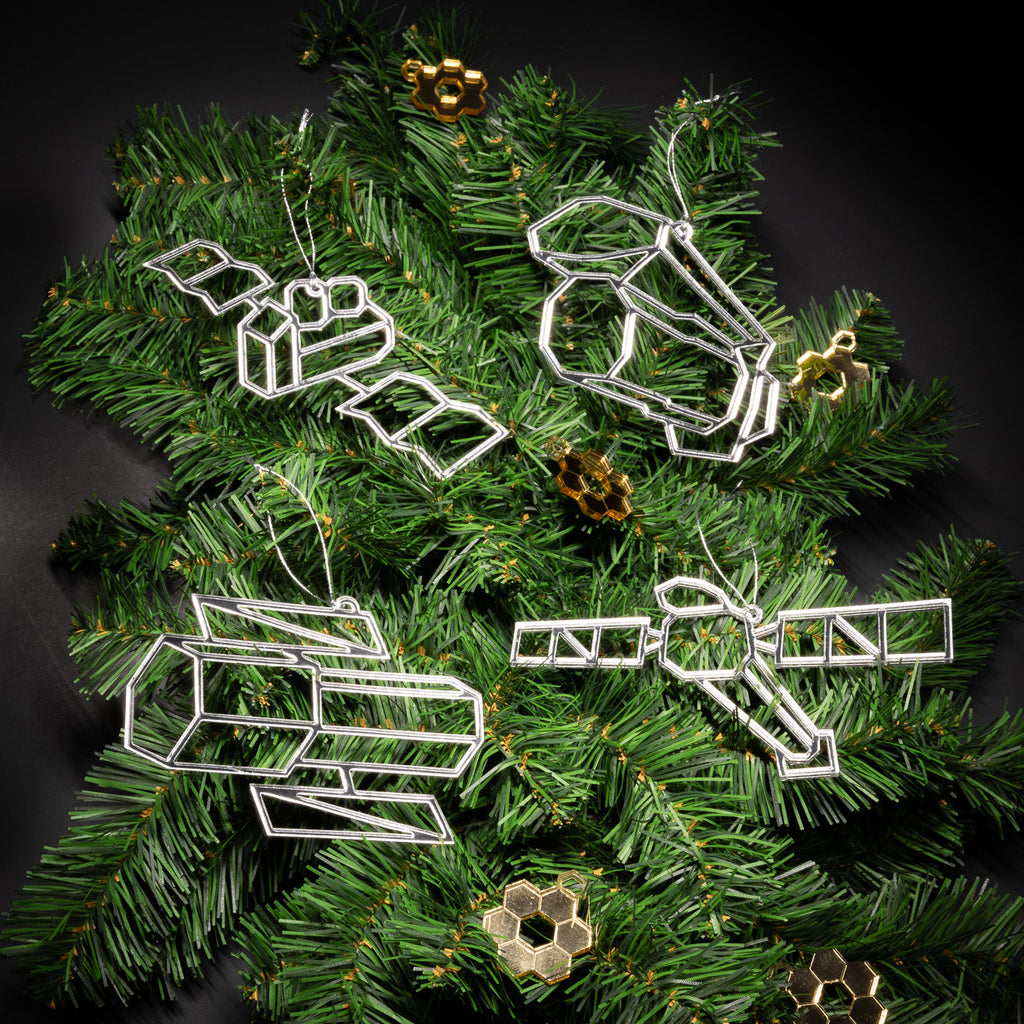 space ornaments for christmas tree